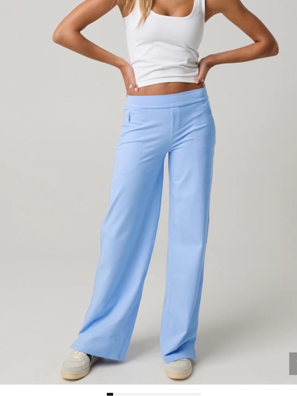 Aerie Mid-Rise Wide-Leg The Huggger Trouser - Discontinued colour! Pant Only
